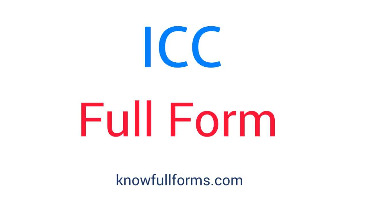 icc full form